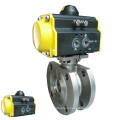 Pneumatic Operated Wafer Type Ball Valve